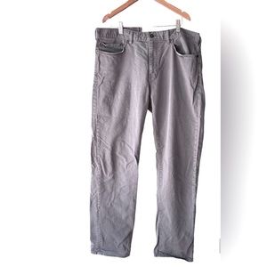 Dockers men’s straight fit jeans gray 38 x 34